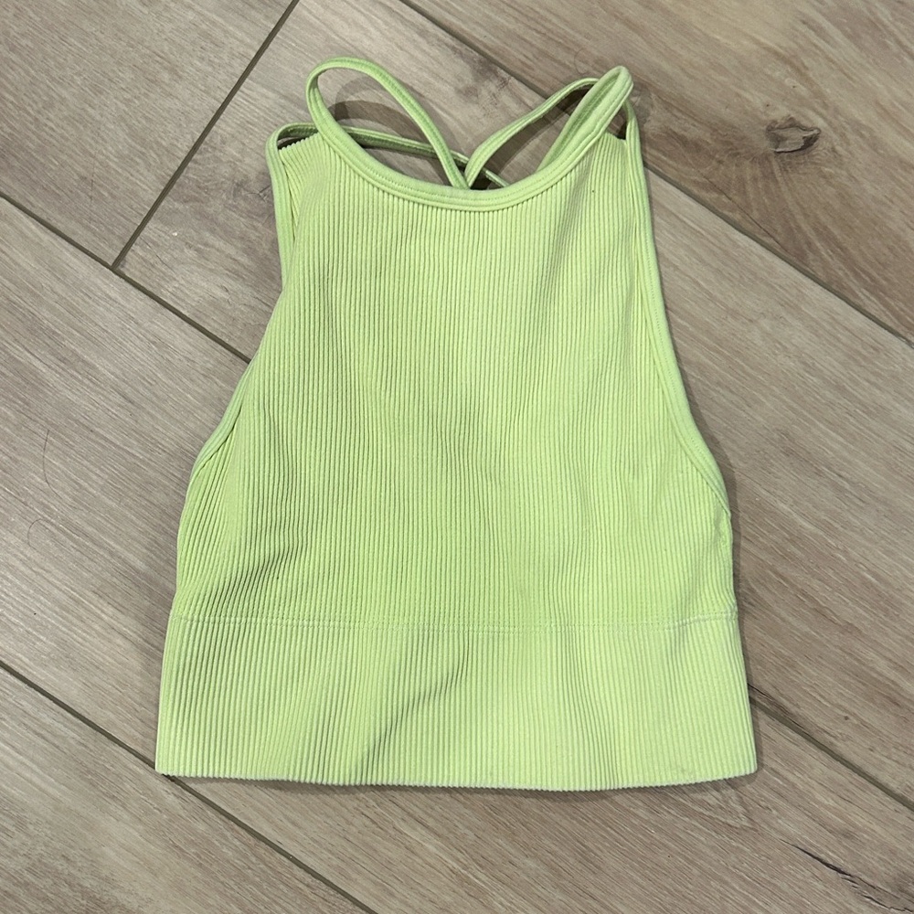 Gilly Hicks Neon Crop Top